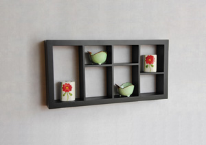 wall cube shelves