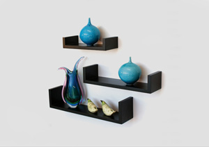 u-shape shelf