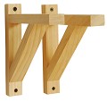 shelf brackets, wooden brackets, shelf supports, shelf corbels, wooden brackets