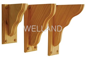 shelf brackets, wooden brackets, shelf supports, shelf corbels, wooden brackets