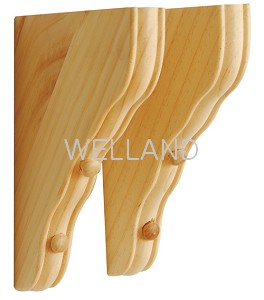 shelf brackets, wooden brackets, shelf supports, shelf corbels, wooden brackets