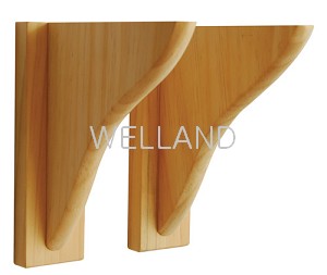 shelf brackets, wooden brackets, shelf supports, shelf corbels, wooden brackets