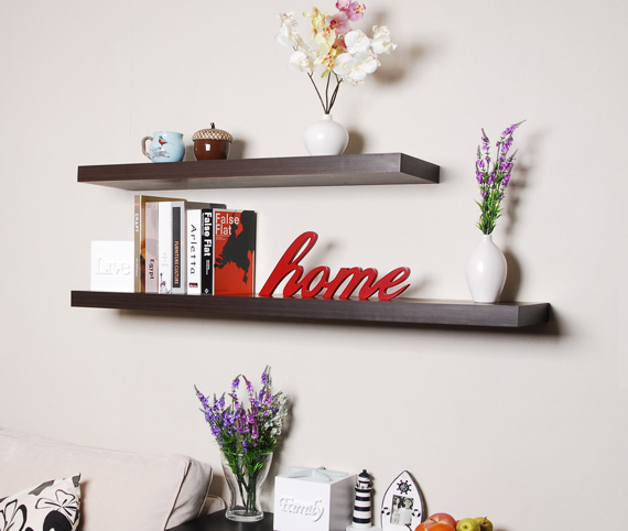 Hidden bracket shelf, floating shelf, wall mounted shelf, bracketless shelf