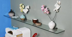 glass shelf