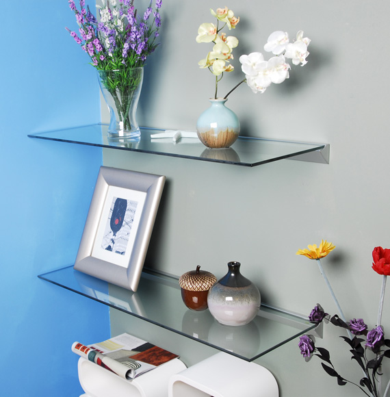 glass shelf