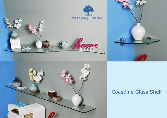 glass shelf