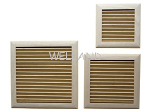 wooden wall vents, wooden wall registers, wood air grilles, wooden diffusers