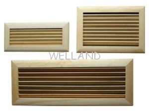 wooden wall vents, wooden vents, air registers