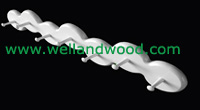wood shelves